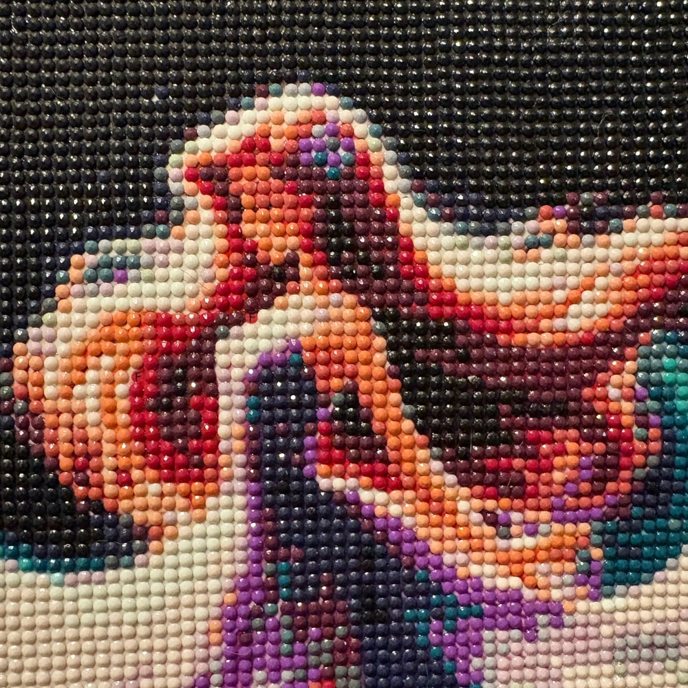 Ariel The Little Mermaid Ballet Dancer Diamond Painting complete with frame - Picture 3 of 4